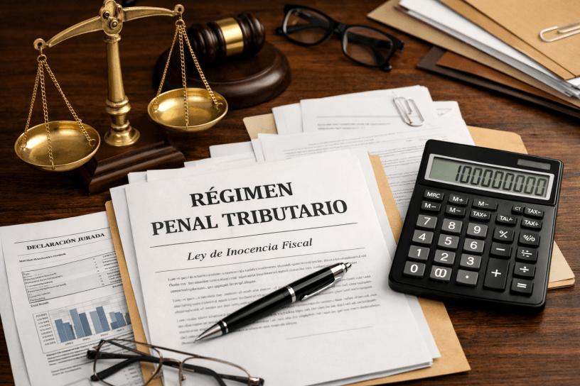 Inocencia fiscal. Nuevo Régimen Penal Tributario.
