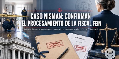 La Sala II confirmó el procesamiento de la Fiscal Fein